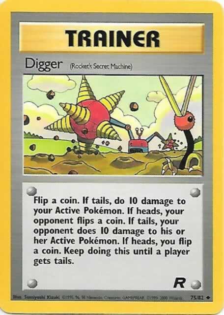 Digger Trainer Card